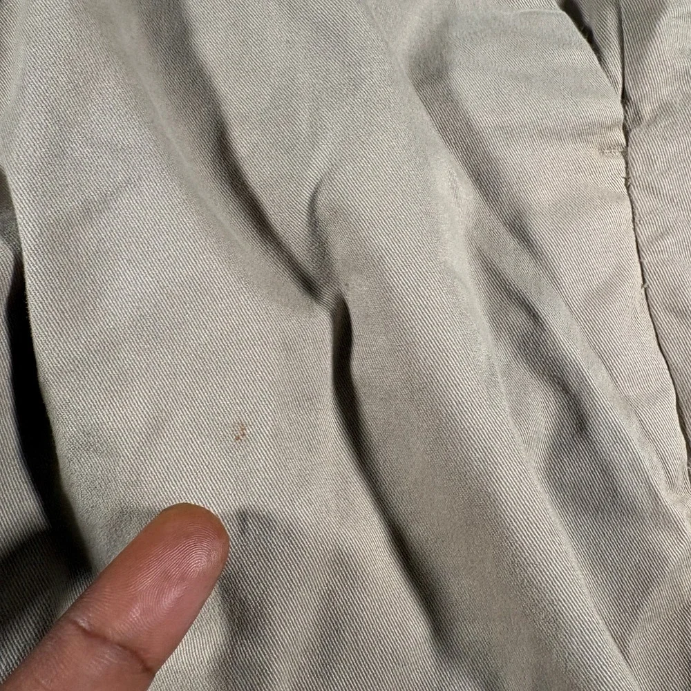 Banana Republic Chino Pants Mens 32x30 Khaki Tan Straight Leg Cotton Twill